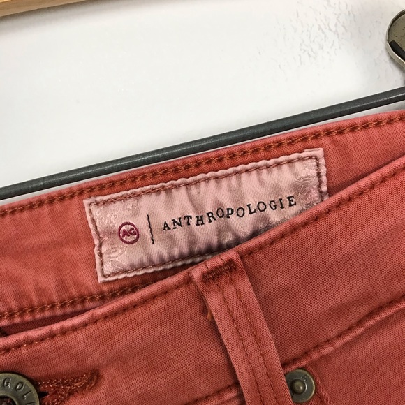 Anthro AG Abbey Sateen High-Rise Skinny Jeans C0 - Picture 4 of 8